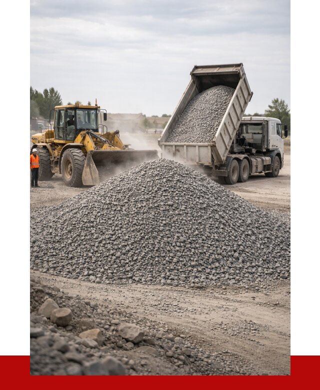 Купить щебень с доставкой в Ижевске от 2597 руб. | ПРОНЕРУДЖвс