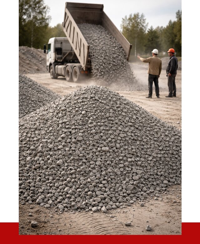 Гранитный щебень фракция 0-5 в Ижевске от 3012 руб ПРОНЕРУДЖвс