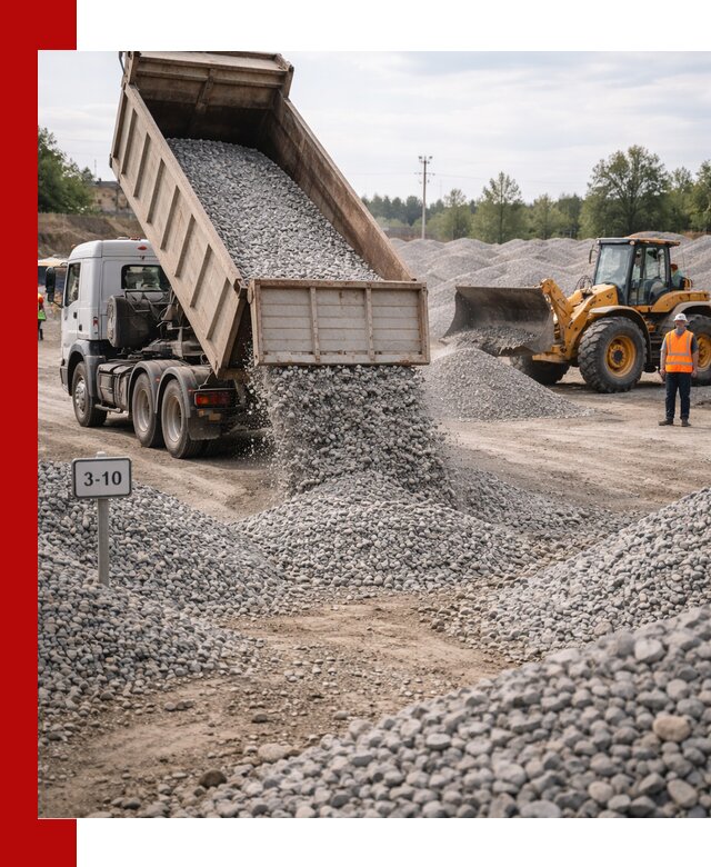 Гранитный щебень фракции 3–10: доставка и продажа в Ижевске