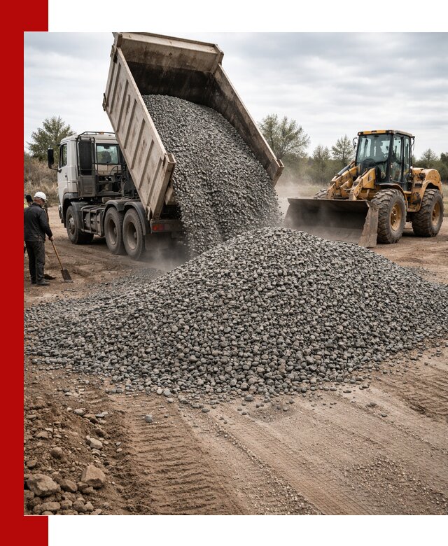 Гранитный щебень фракция 10-20 с доставкой в Ижевске