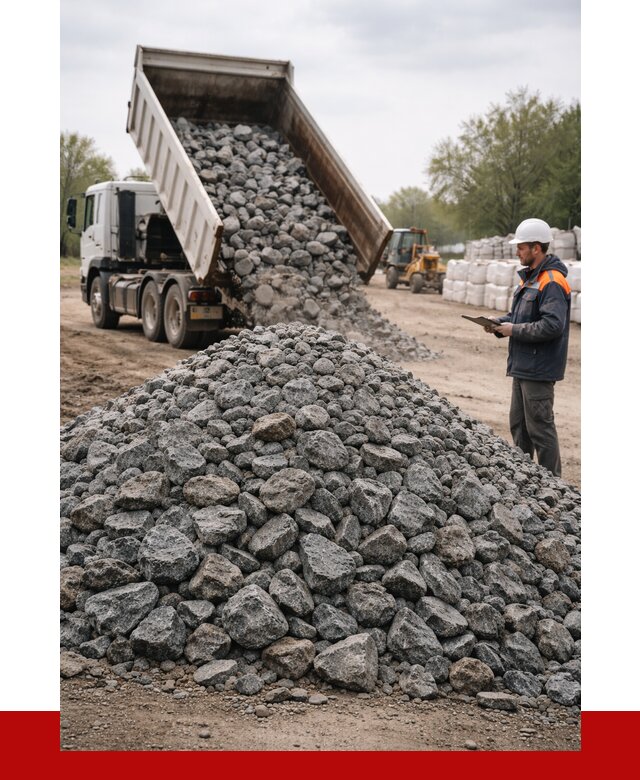 Гранитный щебень фракция 100-200 в Ижевске от 4363 р. ПРОНЕРУДЖвс