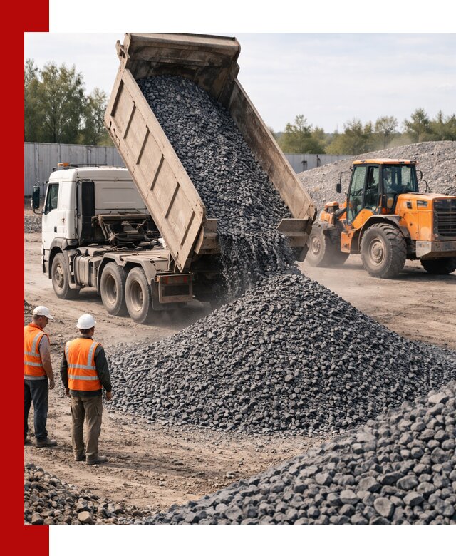 Доставка и продажа щебня габбро-диабаза в Ижевске