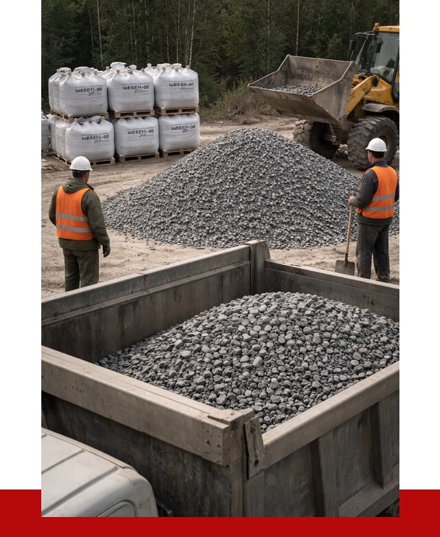 Щебень габбро диабаз 20-40 в Ижевске от 3532 руб. | ПРОНЕРУДЖвс