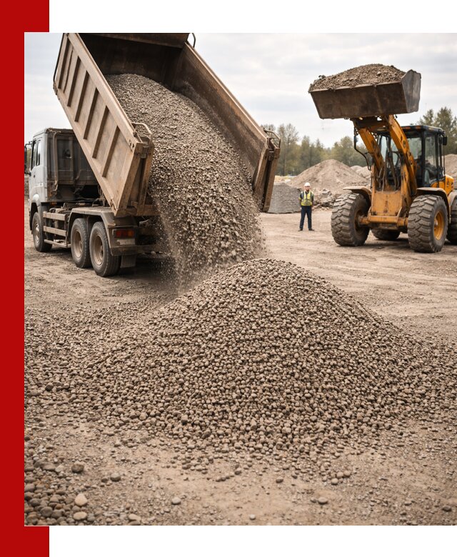 Гравийный щебень фракция 3–10 с доставкой в Ижевске