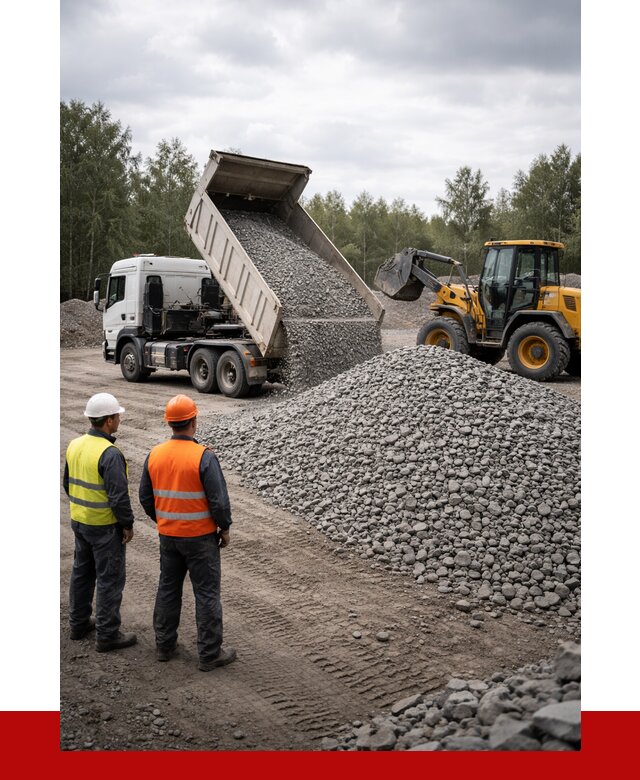 Гравийный щебень фракция 40-70 в Ижевске от 9868р | ПРОНЕРУДЖвс