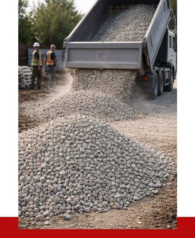 Известняковый щебень фракция 5–10 в Ижевске от 4363 р ПРОНЕРУДЖвс