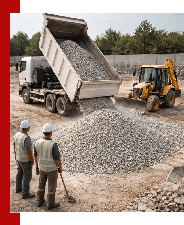 Купить известняковый щебень фракции 5–10 мм с доставкой в Ижевске