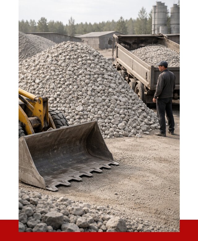 Известняковый щебень фракция 40-70 в Ижевске от 4363 р. | ПРОНЕРУДЖвс