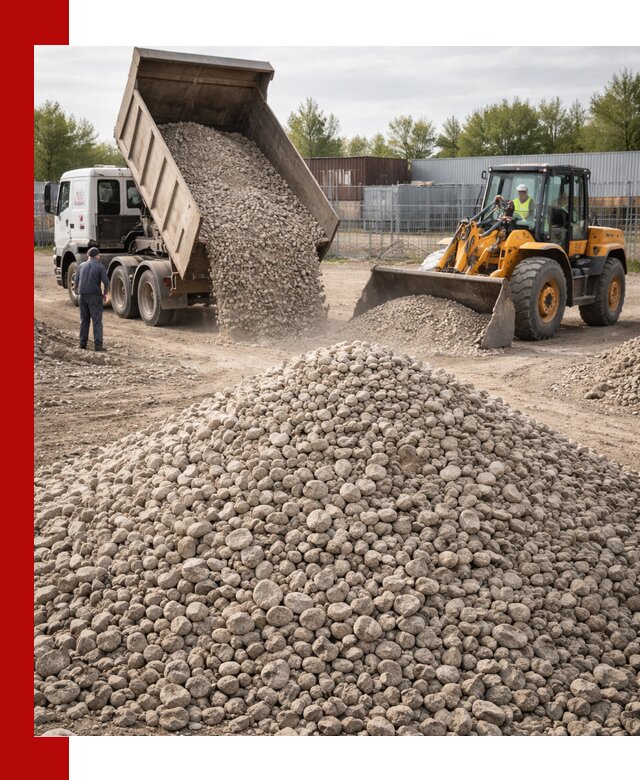 Доломитовый щебень фракции 20–41 с доставкой в Ижевске