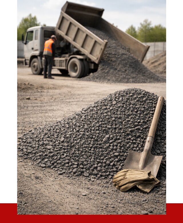 Шлаковый щебень фракция 5-20 в Ижевске от 1870 р. ПРОНЕРУДЖвс