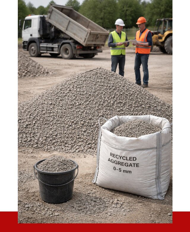 Вторичный щебень фракция 0-5 в Ижевске от 1662 р. ПРОНЕРУДЖвс