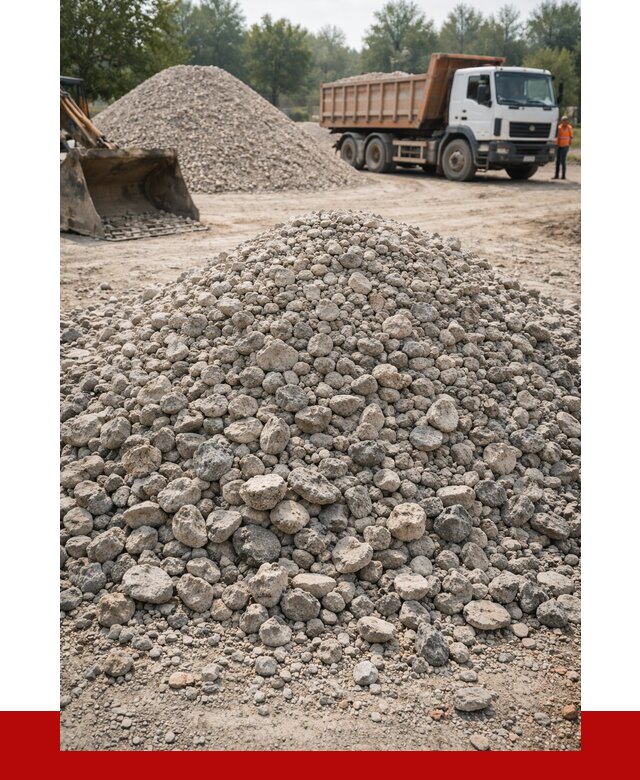 Вторичный щебень фракция 20-40 в Ижевске от 2285 р ПРОНЕРУДЖвс