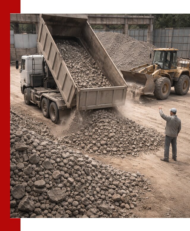 Вторичный щебень фракция 20-40 с доставкой в Ижевске