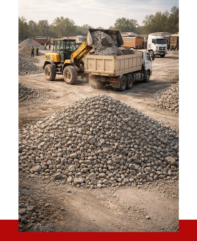 Вторичный щебень фракция 40-70 в Ижевске от 1807 р, ПРОНЕРУДЖвс
