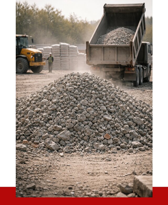 Вторичный щебень фракция 70-150 в Ижевске от 1454 р. | ПРОНЕРУДЖвс