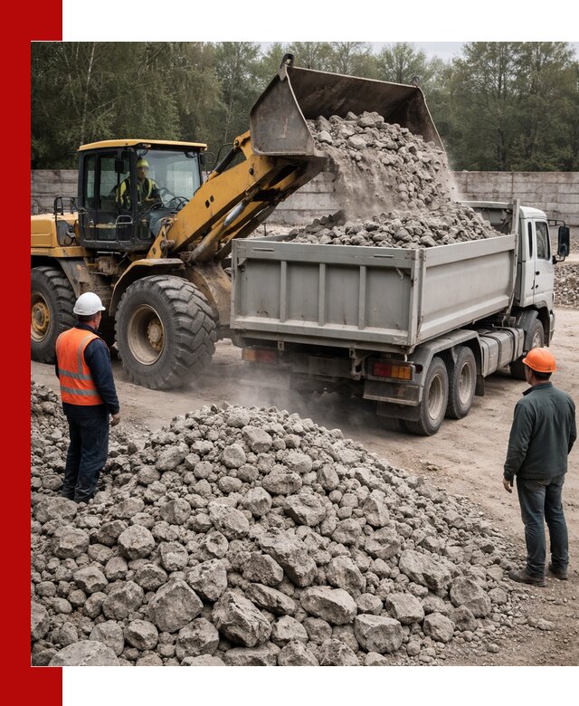 Вторичный щебень фракция 70–150 в Ижевске с доставкой