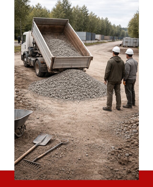 Бетонный щебень фракция 5-20 в Ижевске от 3324 р., ПРОНЕРУДЖвс