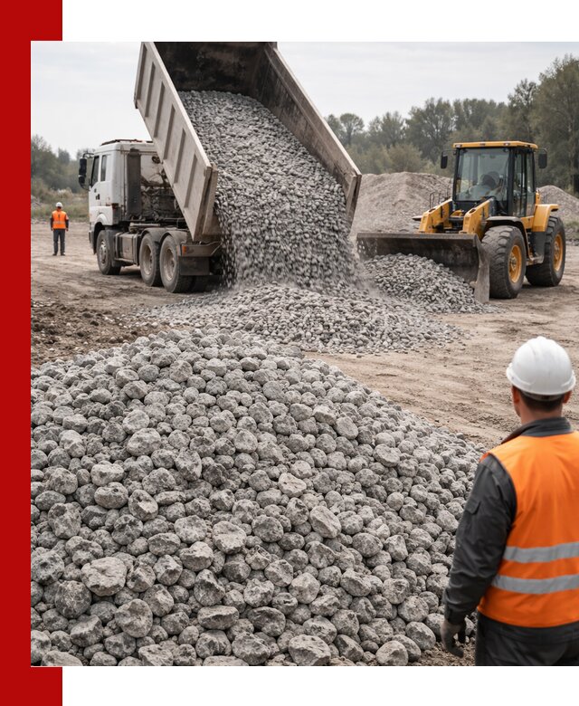 Доставка бетонного щебня фракции 20-40 в Ижевске