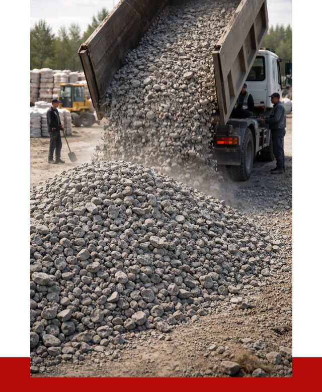 Бетонный щебень фракция 40-70 в Ижевске от 1870 р. ПРОНЕРУДЖвс