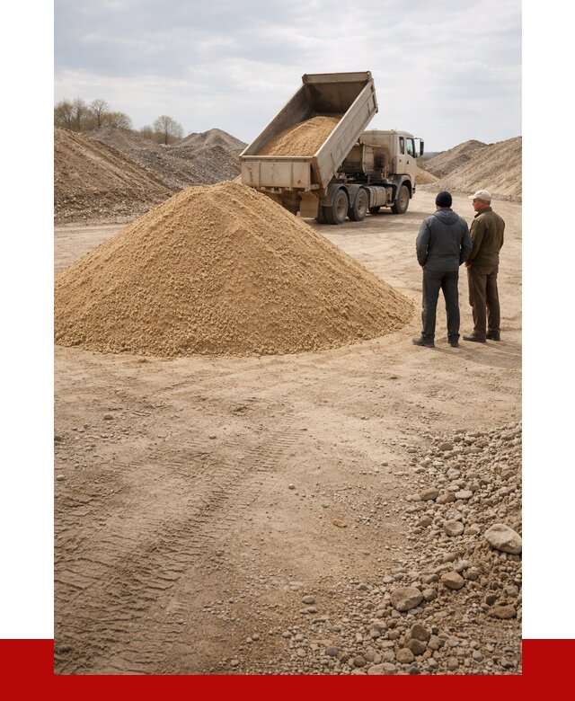 Карьерный песок крупнозернистый в Ижевске от 8829 р | ПРОНЕРУДЖвс