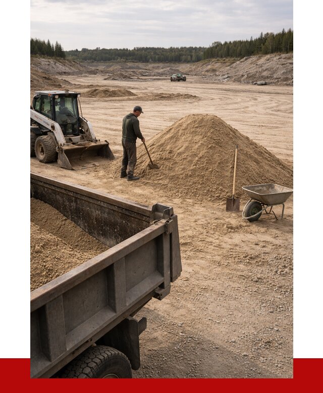 Карьерный песок среднезернистый в Ижевске, от 2285 р. ПРОНЕРУДЖвс