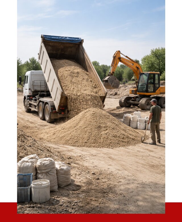 Купить речной песок в Ижевске от 1246 р. за куб | ПРОНЕРУДЖвс