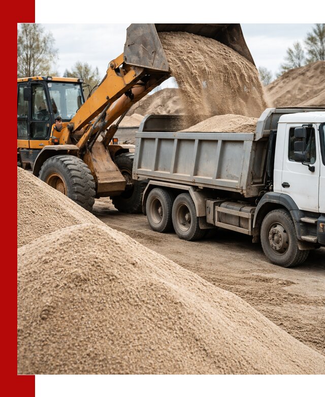 Доставка сеяного песка в Ижевске оптом и в розницу