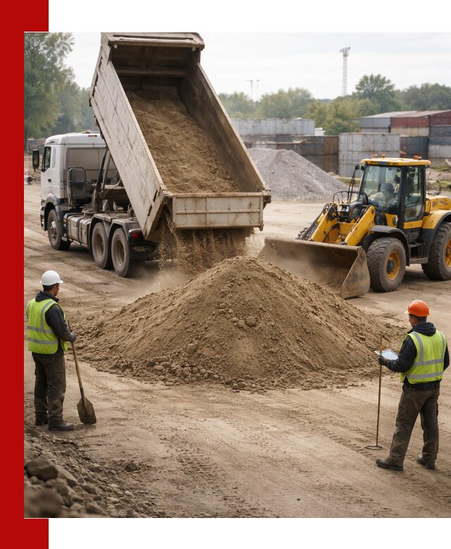 Доставка и продажа пескогрунта оптом и в розницу в Ижевске