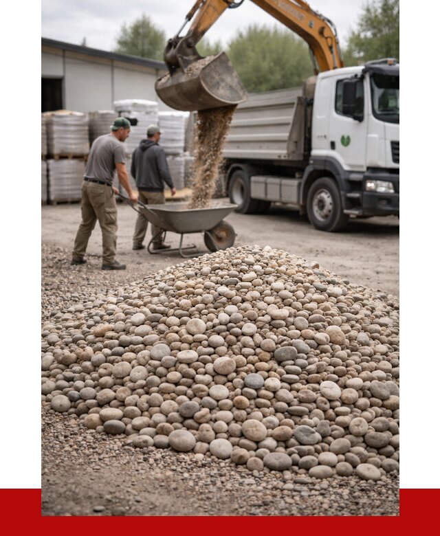 Галька декоративная в Ижевске от 3324 р. за куб | ПРОНЕРУДЖвс