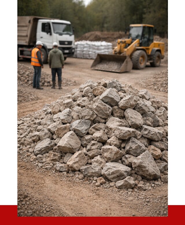 Купить бутовый камень с доставкой в Ижевске от 2389 р. | ПРОНЕРУДЖвс