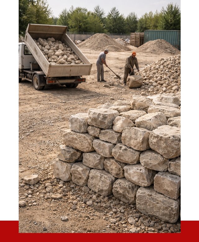 Бутовый камень известняковый в Ижевске от 4363 р. | ПРОНЕРУДЖвс