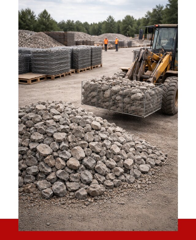 Камень для габионов фракция 70-150 в Ижевске от 4363 р. | ПРОНЕРУДЖвс