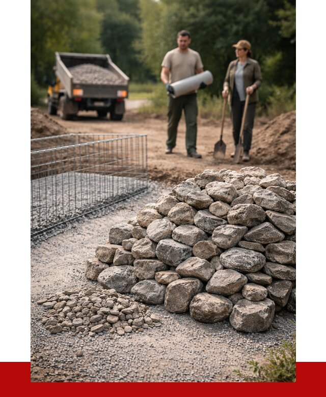 Камень для габионов фракция 100-200 в Ижевске от 4986 р. | ПРОНЕРУДЖвс