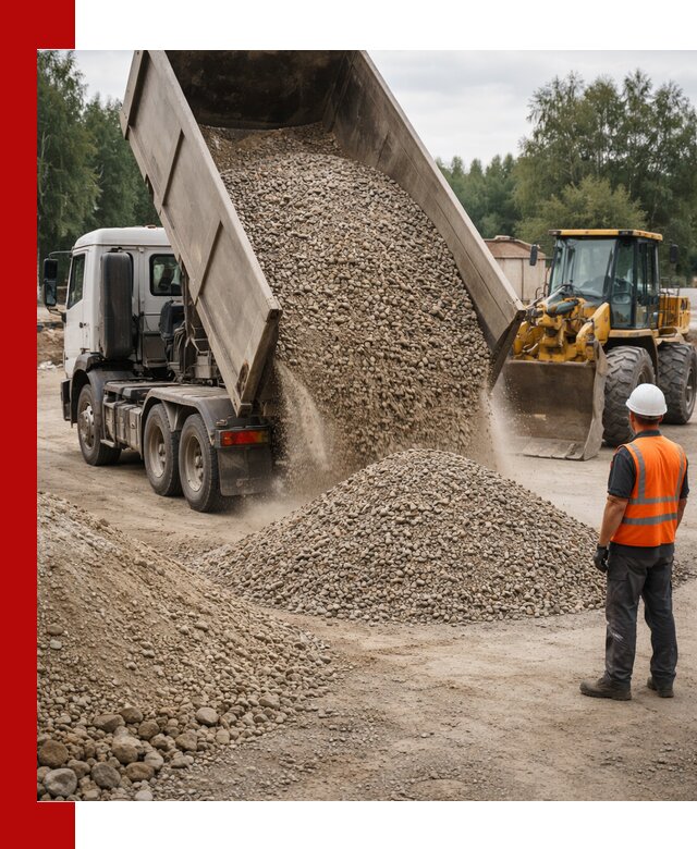 Доставка щпс в Ижевске — щебеночно-песчаная смесь под заборы и дорожки