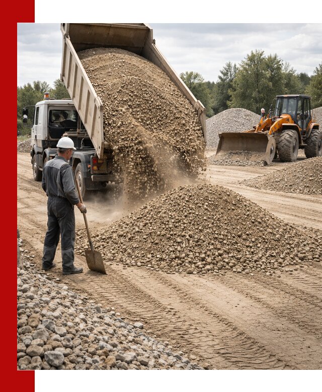 Доставка щпс С3 в Ижевске самосвалами и бортовыми грузовиками