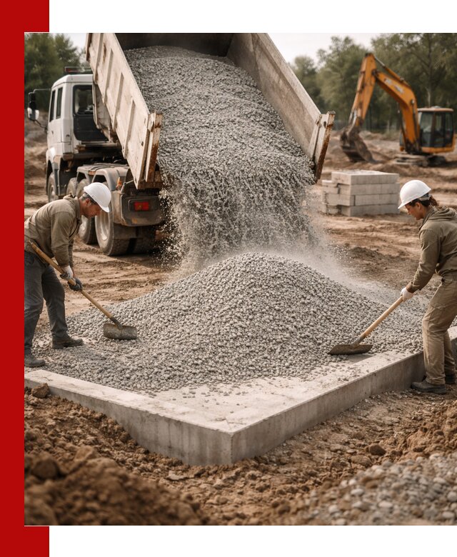 Доставка и продажа отсева для бетона в Ижевске