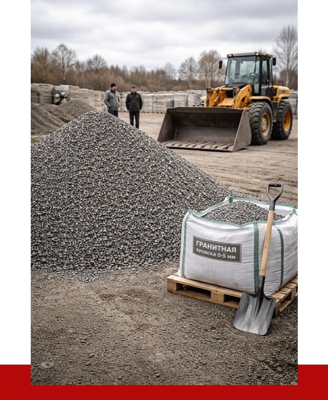 Купить гранитную крошку в Ижевске от 4986 р. с доставкой | ПРОНЕРУДЖвс