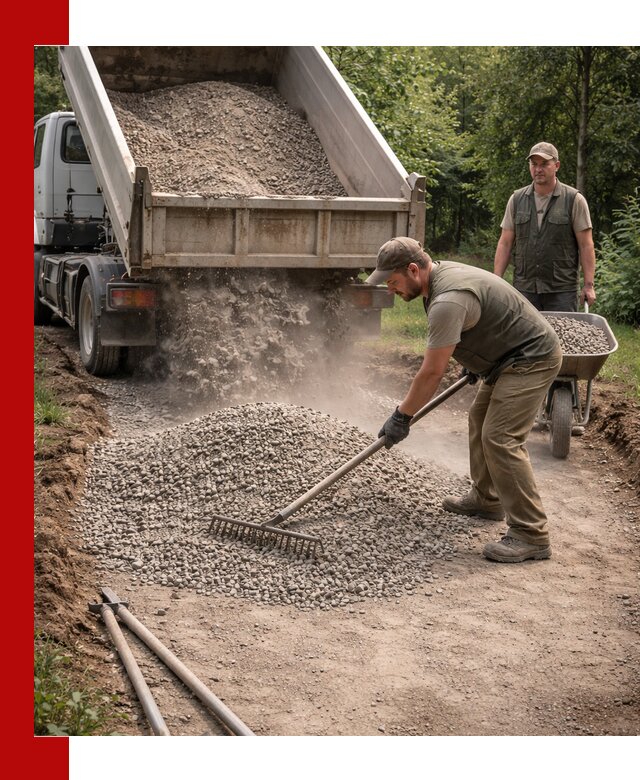 Каменная крошка для дорожек с доставкой в Ижевске