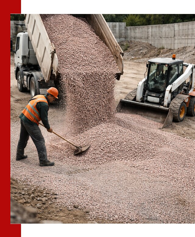 Крошка розовый гранит с доставкой в Ижевске от производителя