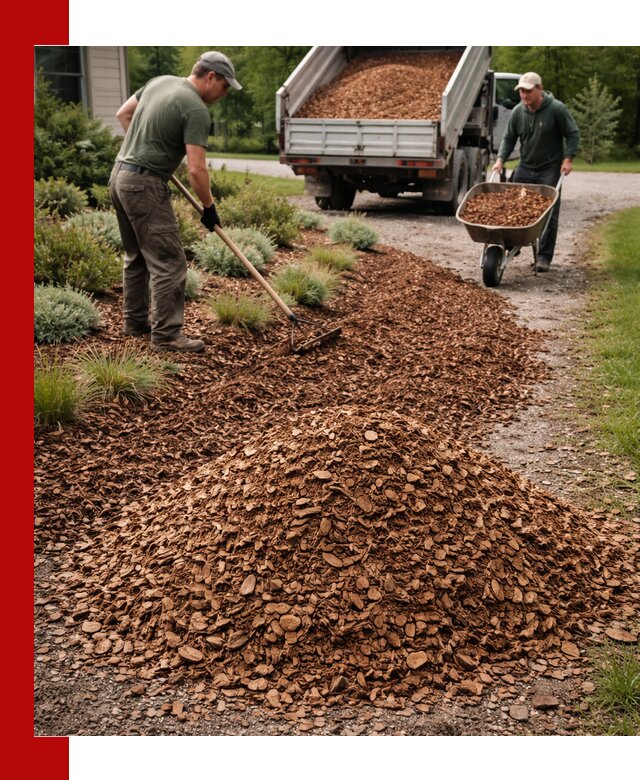 Крошка для мульчирования с доставкой в Ижевске