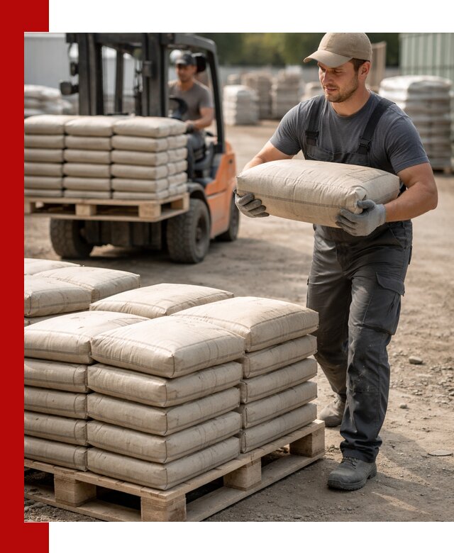 Доставка цемента в мешках оптом и в розницу в Ижевске