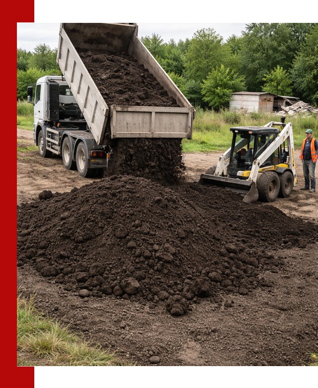 Поставка плодородной земли с доставкой самосвалом в Ижевске