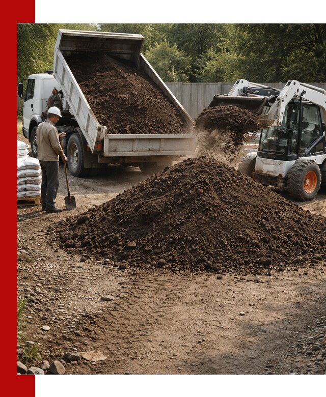 Доставка растительного грунта в Ижевске от производителя оптом и в розницу