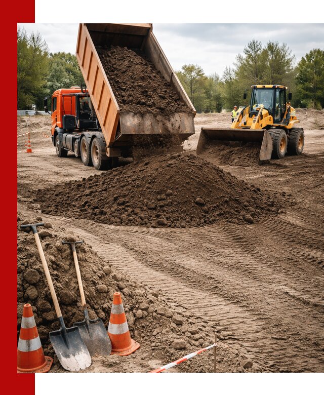 Поставка и доставка планировочного грунта в Ижевске
