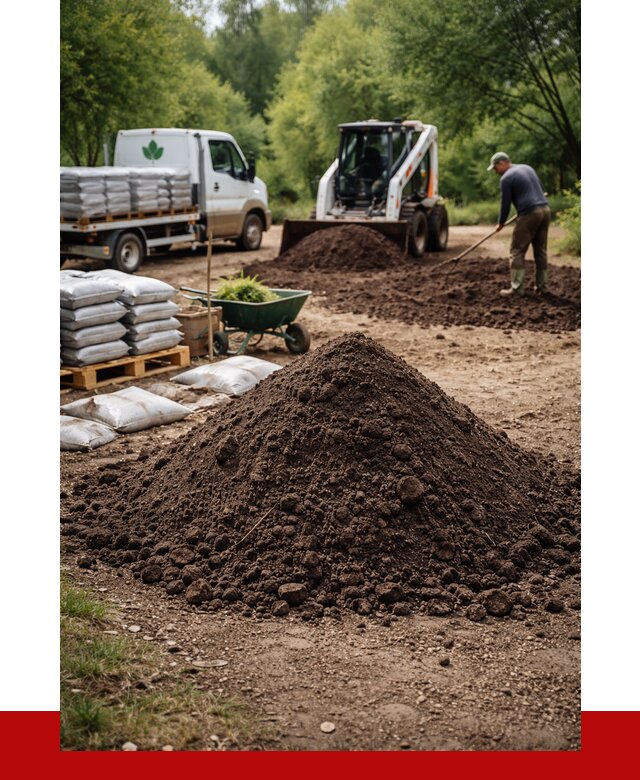 Грунт для озеленения с доставкой в Ижевске от 1870 р. | ПРОНЕРУДЖвс