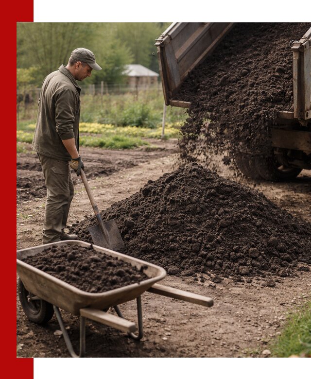 Доставка качественной земли для огорода в Ижевске