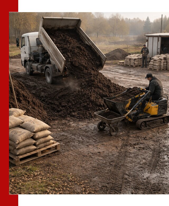 Кислый торф в доставке по выгодным ценам в Ижевске