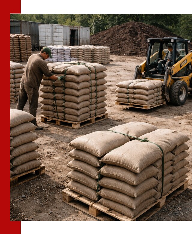 Доставка торфа в мешках по выгодным ценам в Ижевске