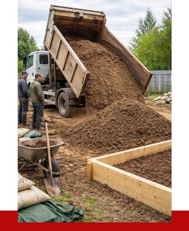Торфо песчаная смесь в Ижевске с доставкой от 1922 р. | ПРОНЕРУДЖвс