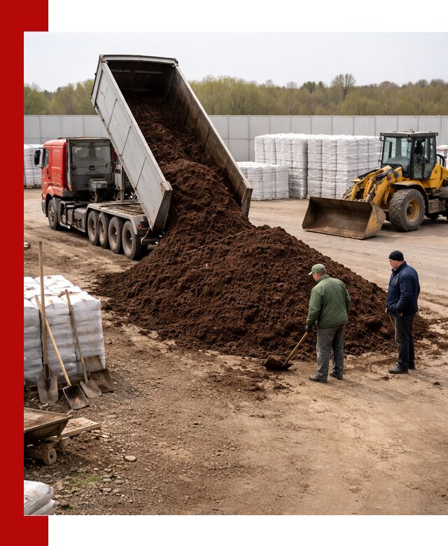 Доставка торфяных смесей оптом и в розницу в Ижевске